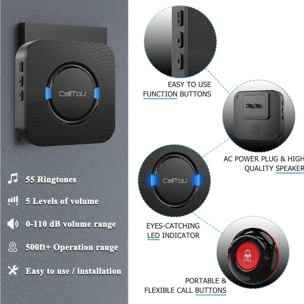 🆕 CallToU Wireless Monitoring Alert Systems for Elderly - Picture 8 of 11